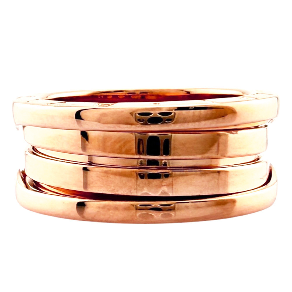 Bulgari B.zero1 3-band ring, 1, 18K pink gold, diamond, women's BVLGARI - Picture 5 of 6